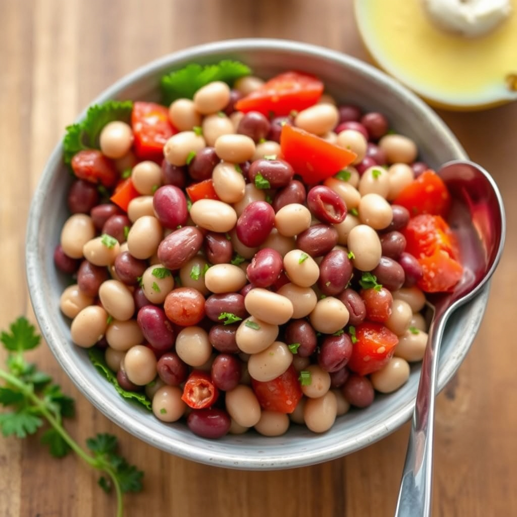 Tre bønnesalat I