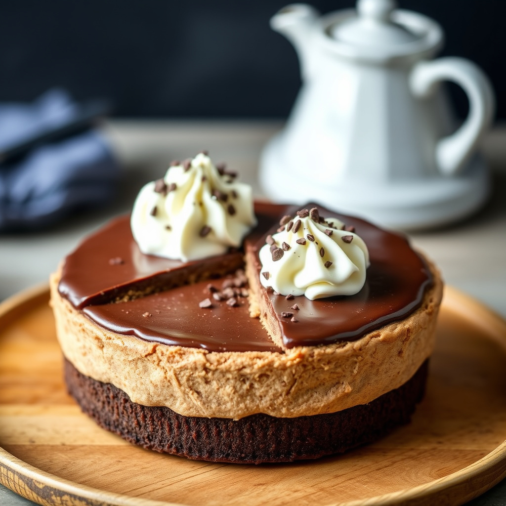 Triple Chocolate Boston Cream Pie