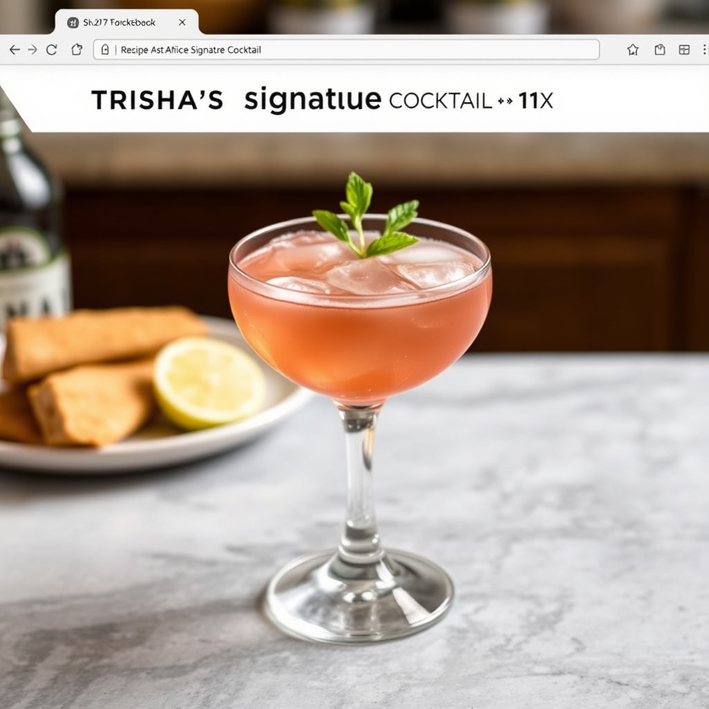 Trishas signaturcocktail