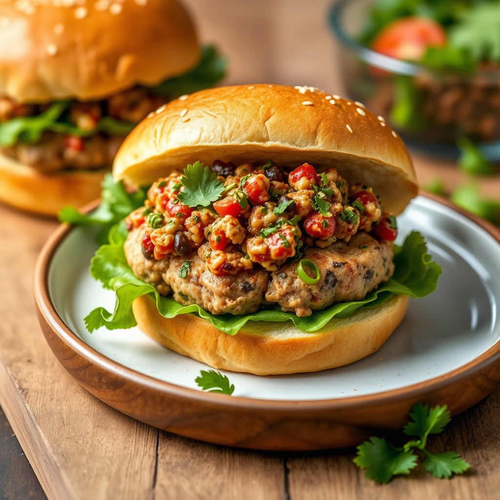 Tunaburgere med tapenade