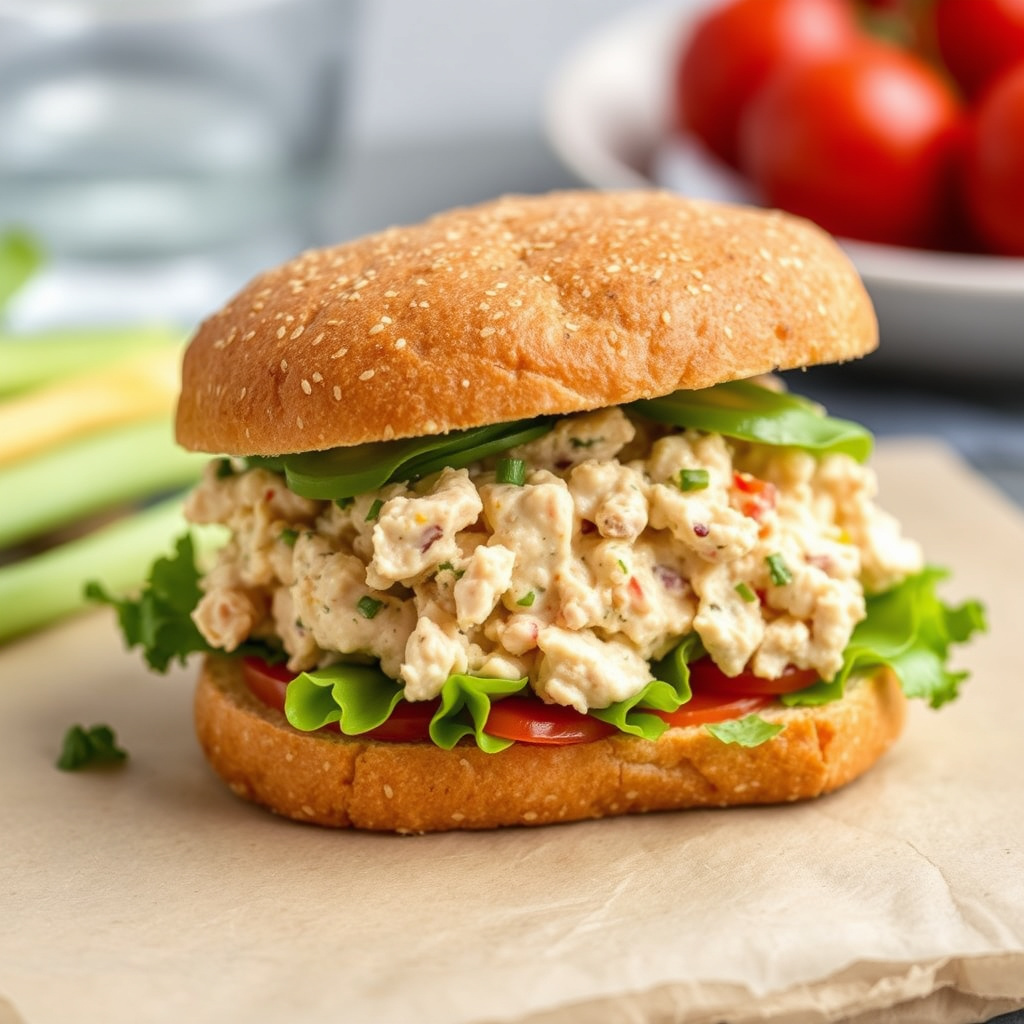 Tunfisk-sandwich