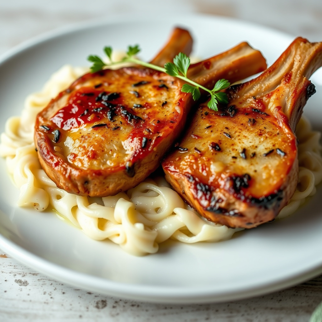 Ungarske svinekoteletter