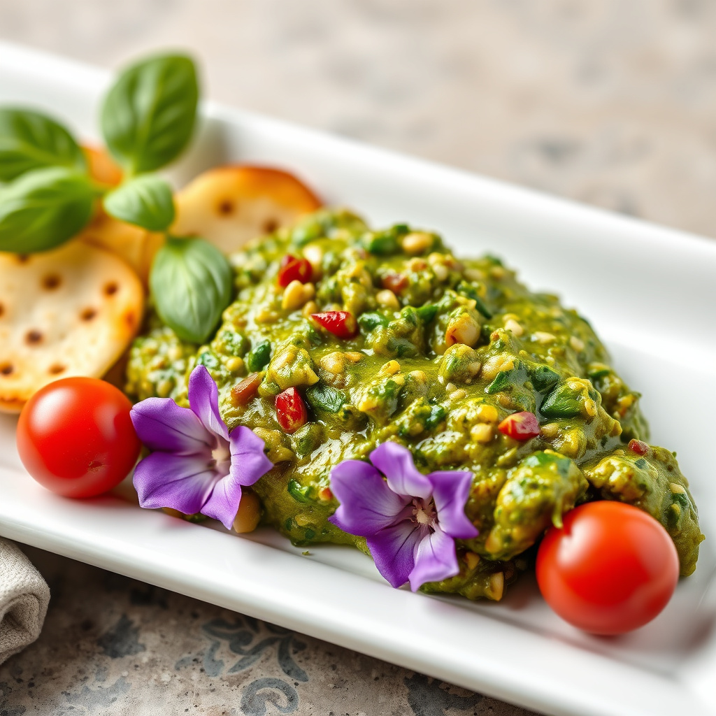 Urteblomstpesto