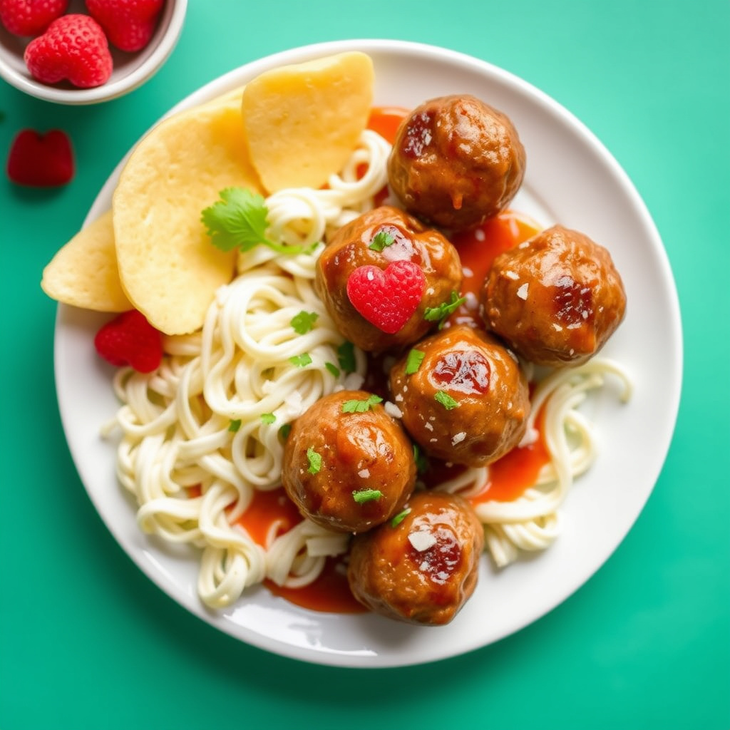 Valentine-kjøttboller