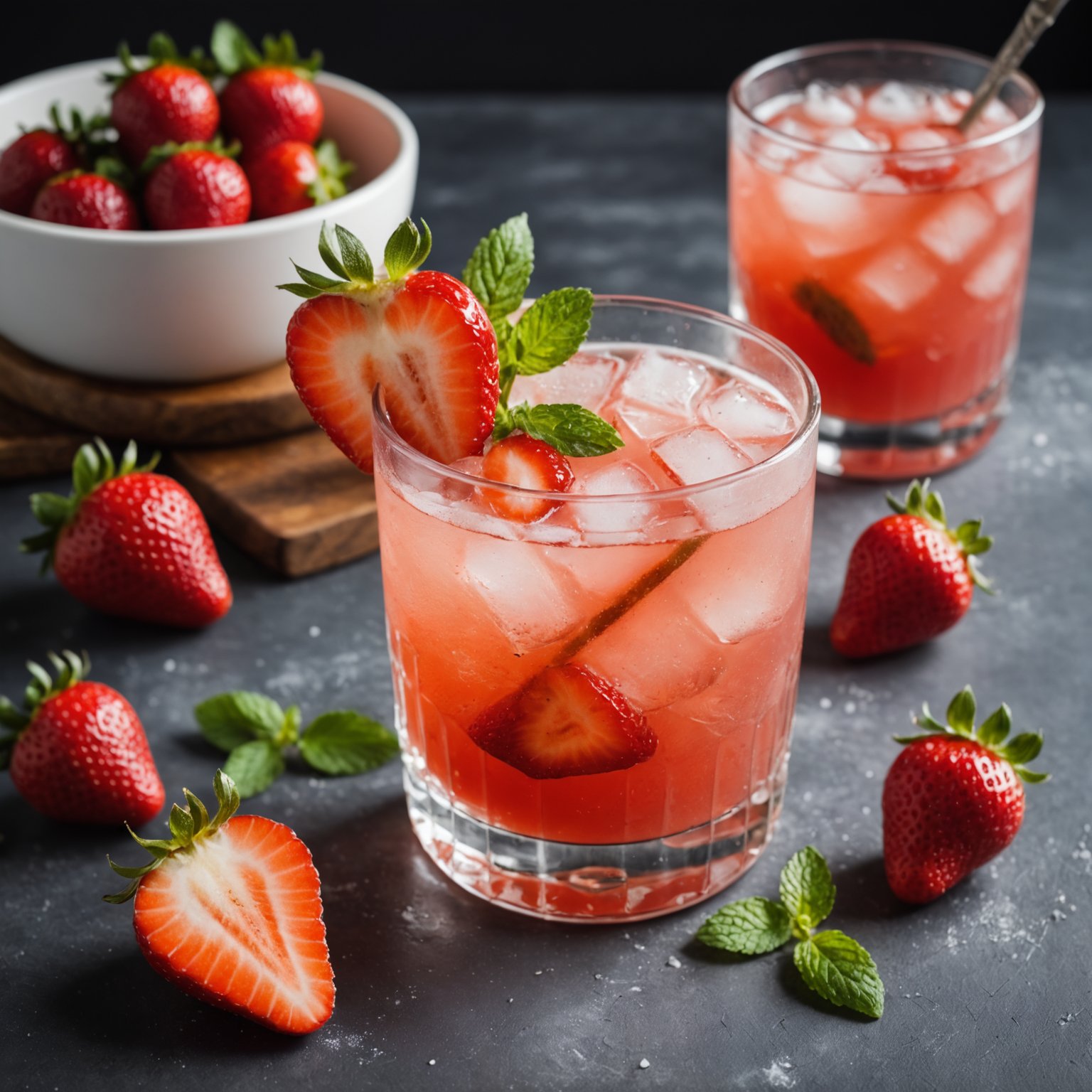 Vanilje- og jordbær-kulør