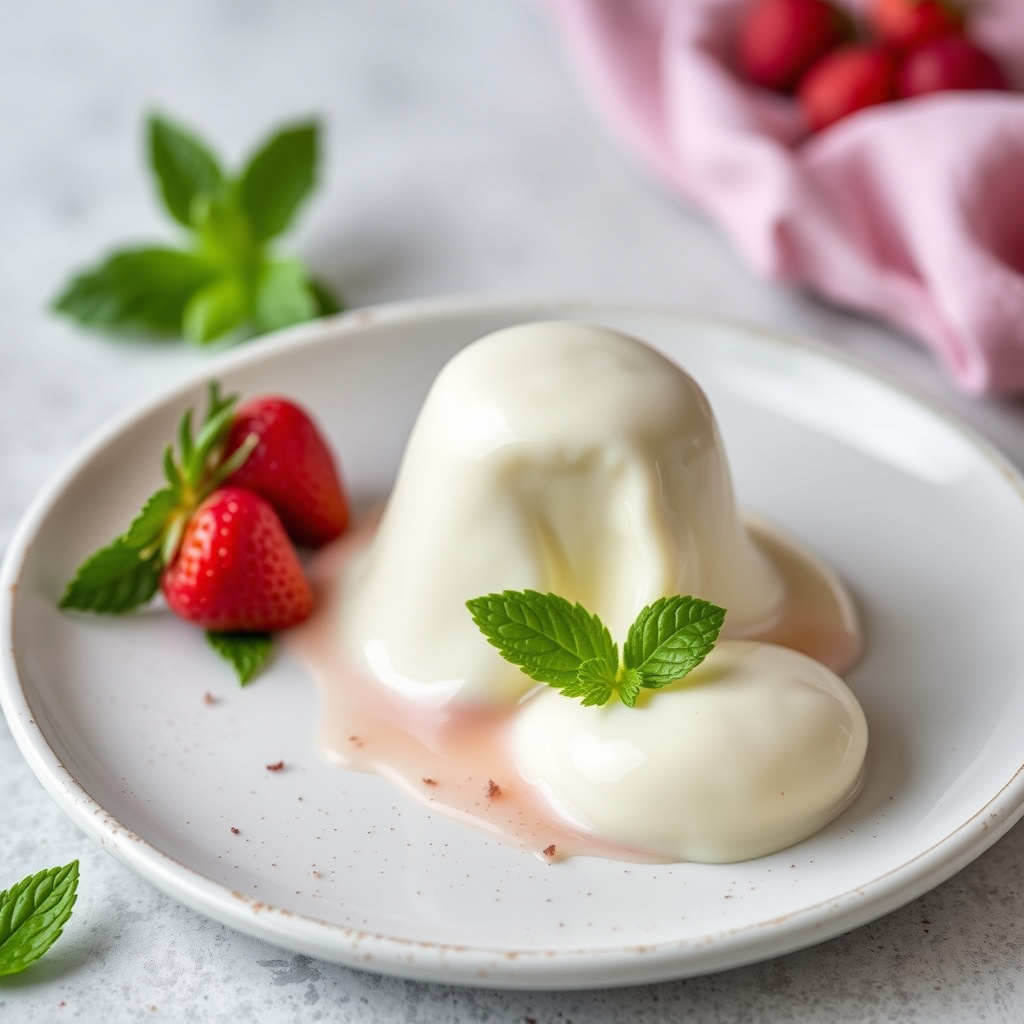 Vanilje Panna Cotta