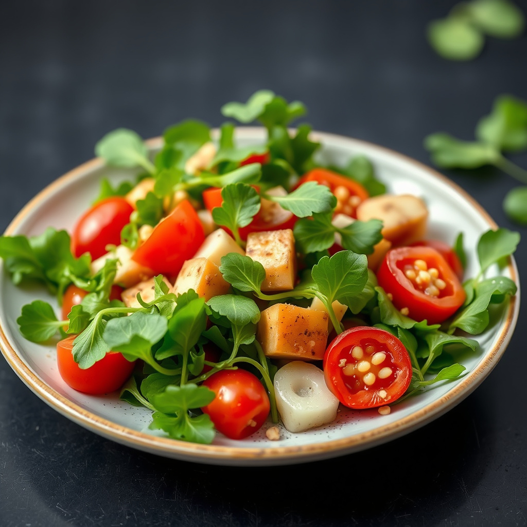 Vannkresse-salat