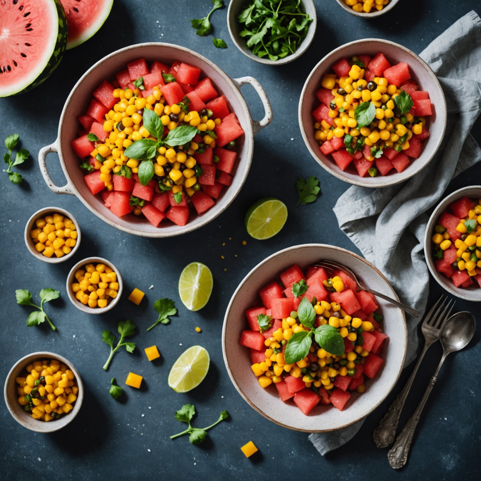 Vannmelon Piccalilli (sylte)