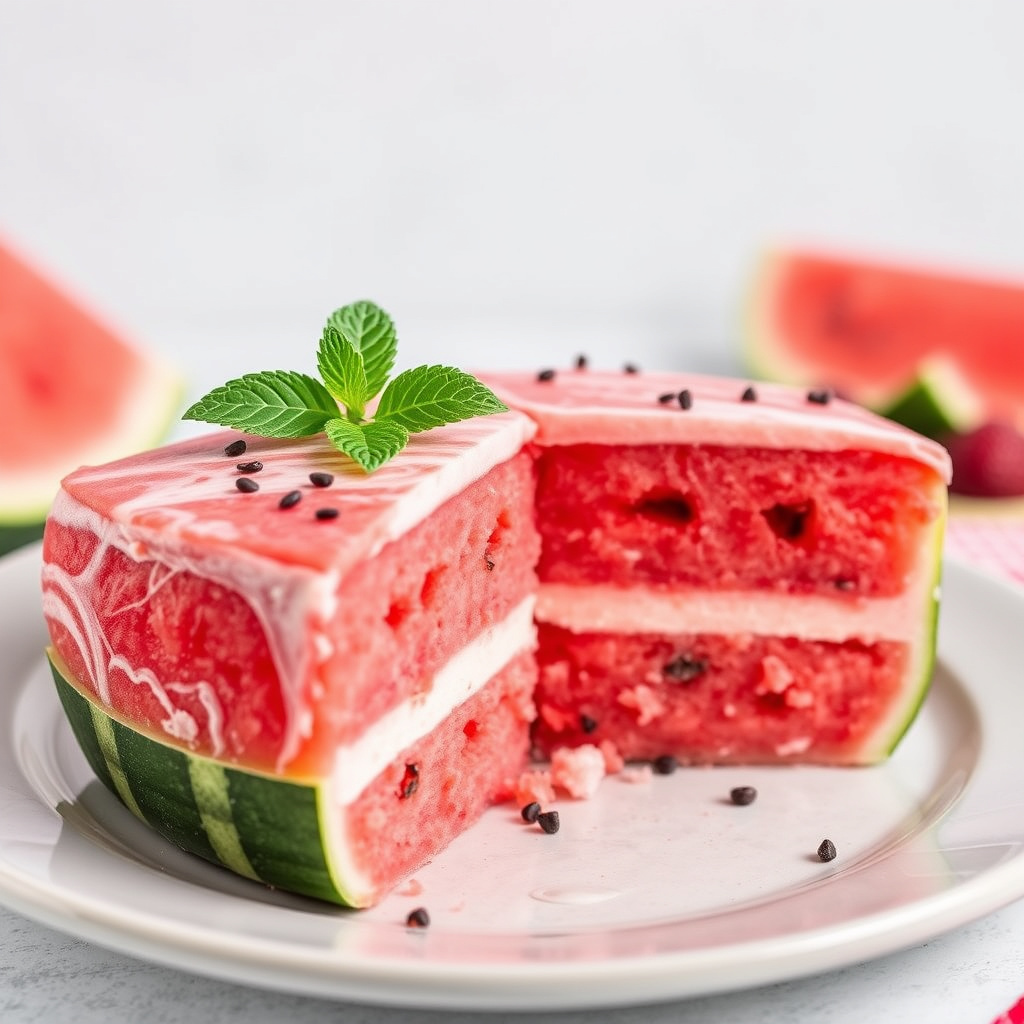 Vannmelonkake