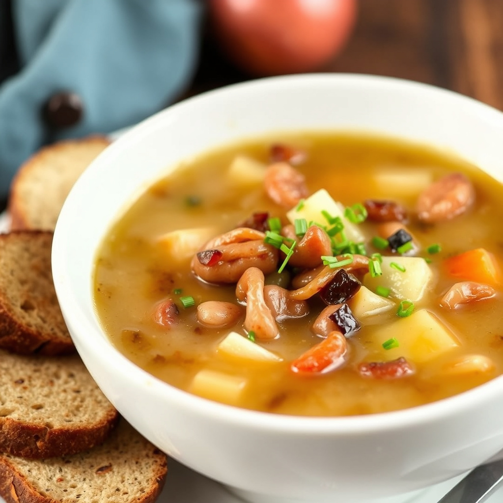 Vår favorittfranske løksuppe