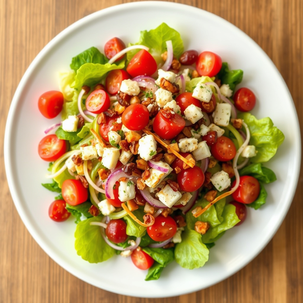 Varm skatesalat med vinaigrette