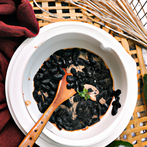 Vegan svartbønnesuppe