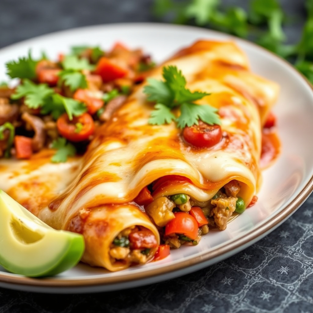 Vegetable Enchiladas
