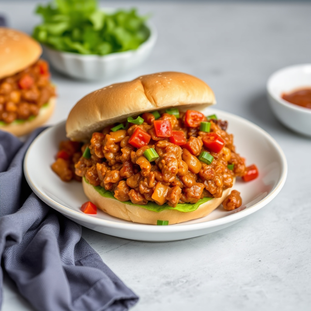 Vegetariske Sloppy Joes