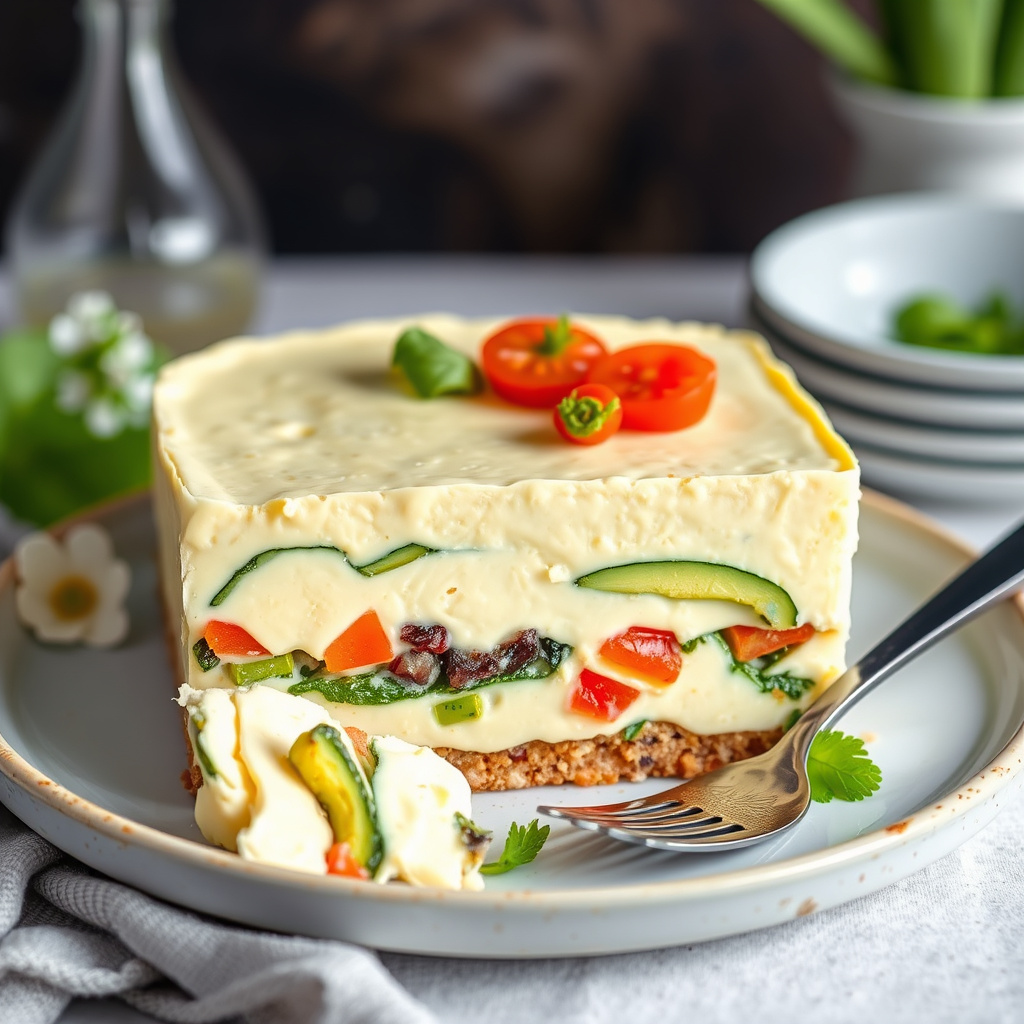 Vegetarmousse-terrin