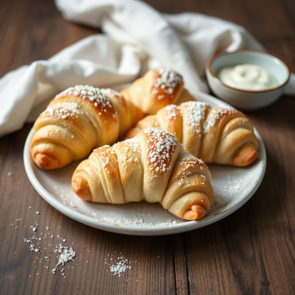 Wienerkringler med pekannøtter