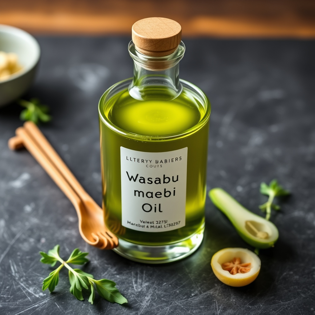 Hjemmelaget wasabiolje