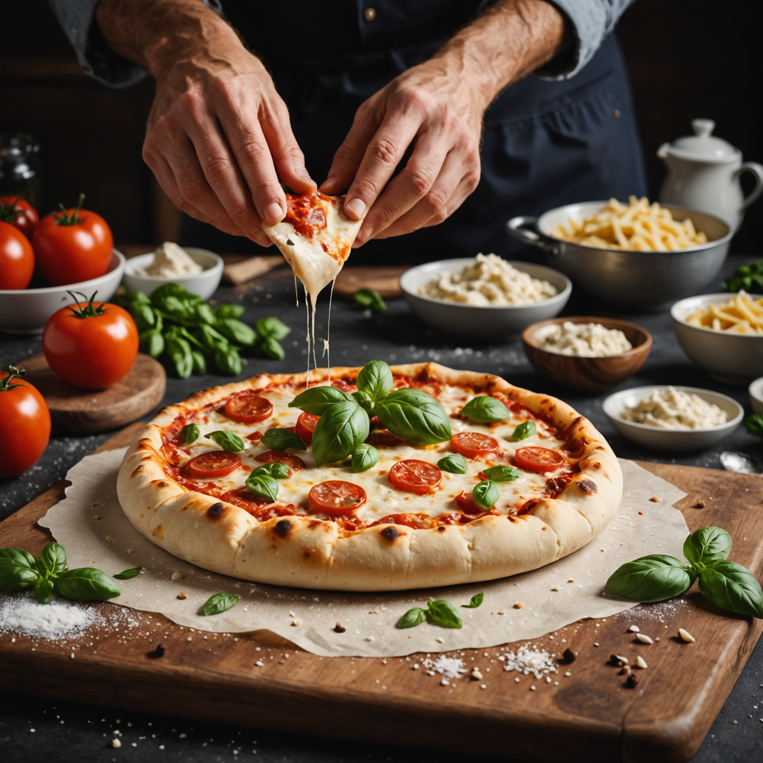 Wolfgang Pucks oppskrift på pizzadeig