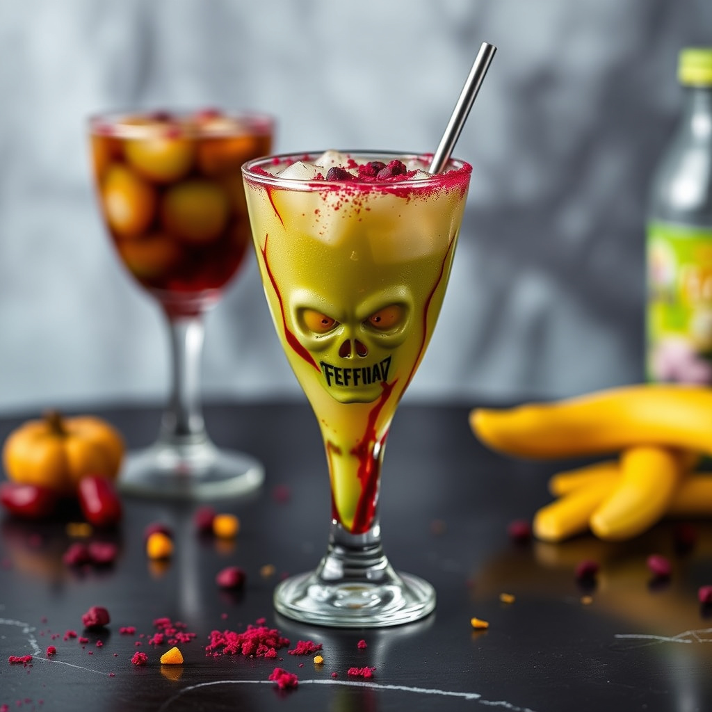 Zombie-drink i spiselige glassvarer